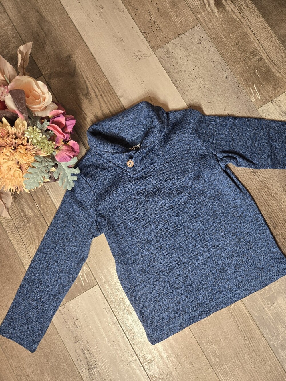 Jumping Beans Navy Blue Sweater – Size 5T Toddler Boy